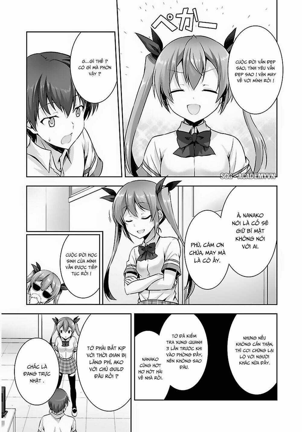 Netgame no Yome wa Onna no Ko ja nai to Omotta? Chapter 11 trang 11