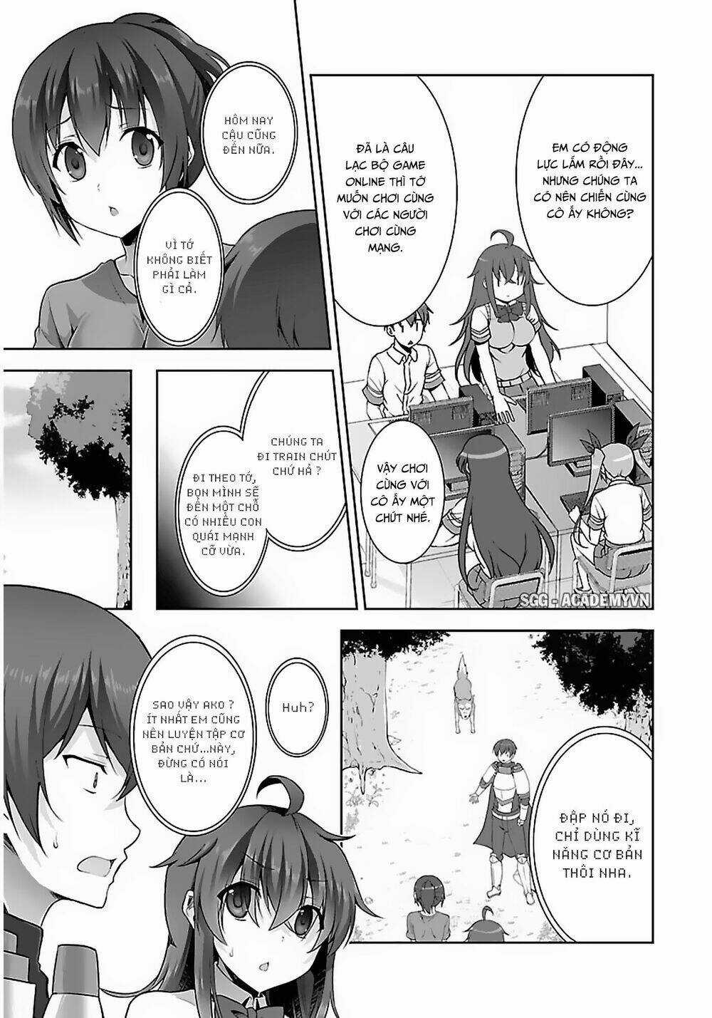 Netgame no Yome wa Onna no Ko ja nai to Omotta? Chapter 11 trang 15