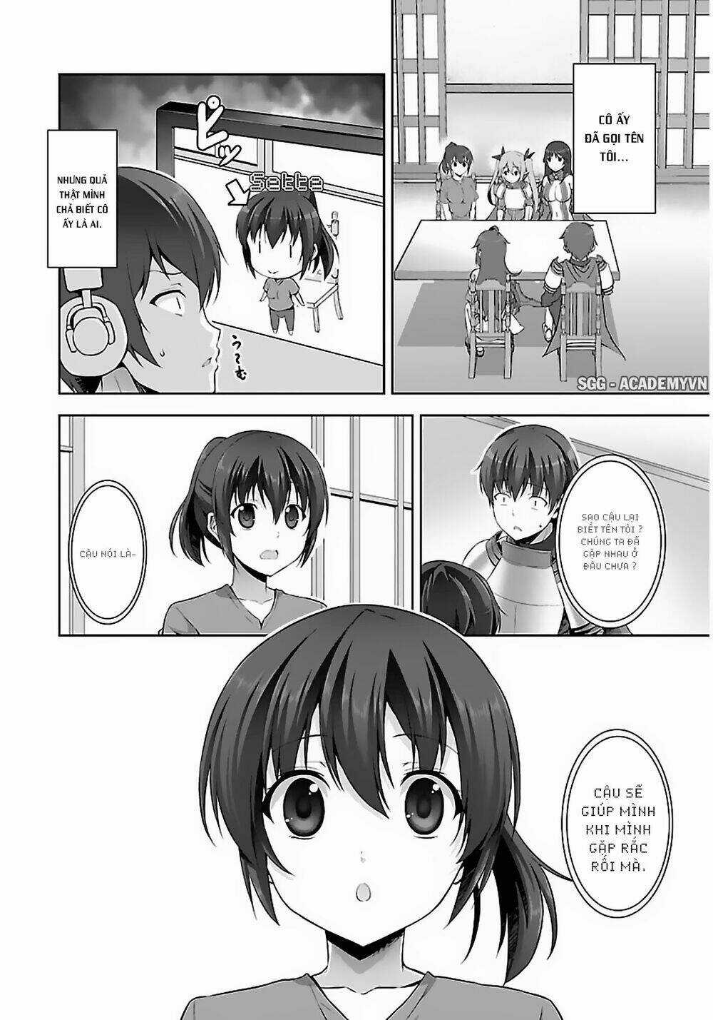 Netgame no Yome wa Onna no Ko ja nai to Omotta? Chapter 11 trang 2