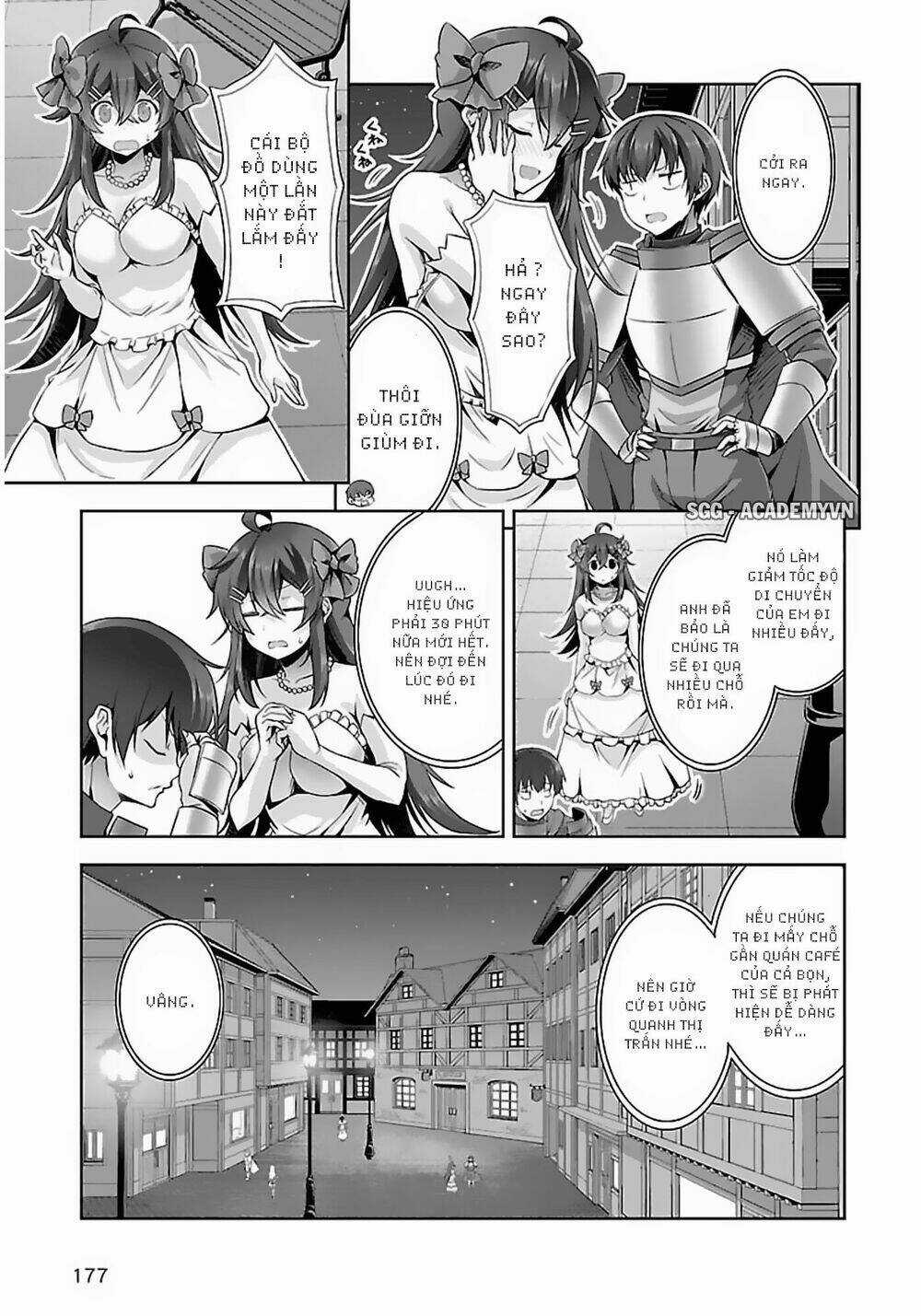 Netgame no Yome wa Onna no Ko ja nai to Omotta? Chapter 12 trang 7