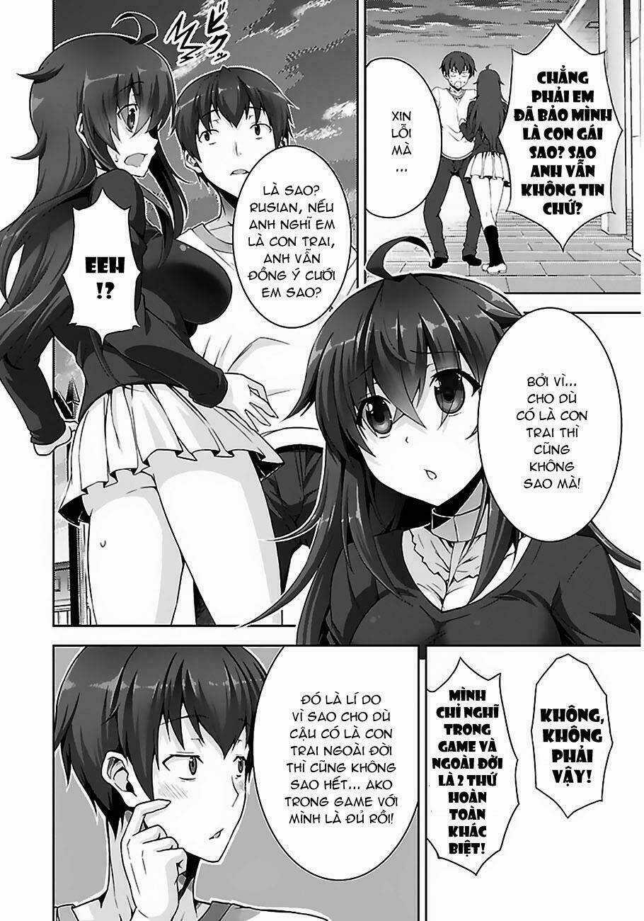 Netgame no Yome wa Onna no Ko ja nai to Omotta? Chapter 2 trang 24