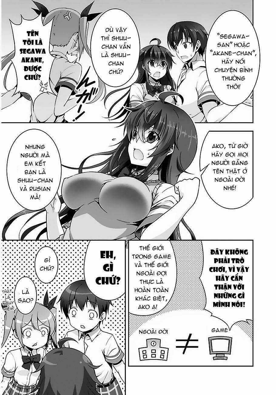 Netgame no Yome wa Onna no Ko ja nai to Omotta? Chapter 3 trang 17