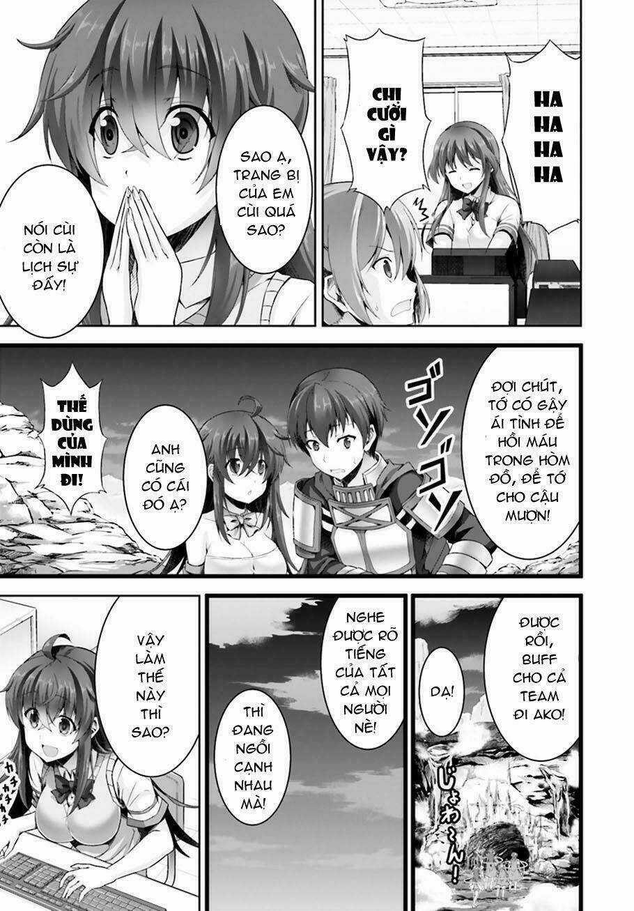 Netgame no Yome wa Onna no Ko ja nai to Omotta? Chapter 4 trang 17