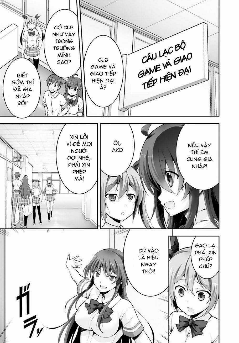 Netgame no Yome wa Onna no Ko ja nai to Omotta? Chapter 4 trang 7