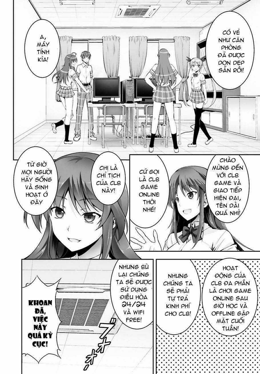 Netgame no Yome wa Onna no Ko ja nai to Omotta? Chapter 4 trang 8