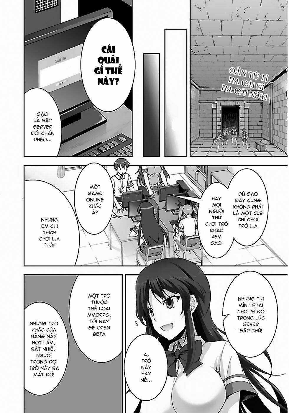 Netgame no Yome wa Onna no Ko ja nai to Omotta? Chapter 5 trang 4