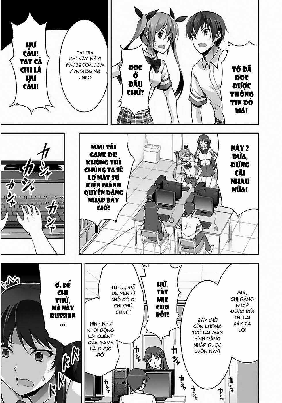 Netgame no Yome wa Onna no Ko ja nai to Omotta? Chapter 5 trang 7