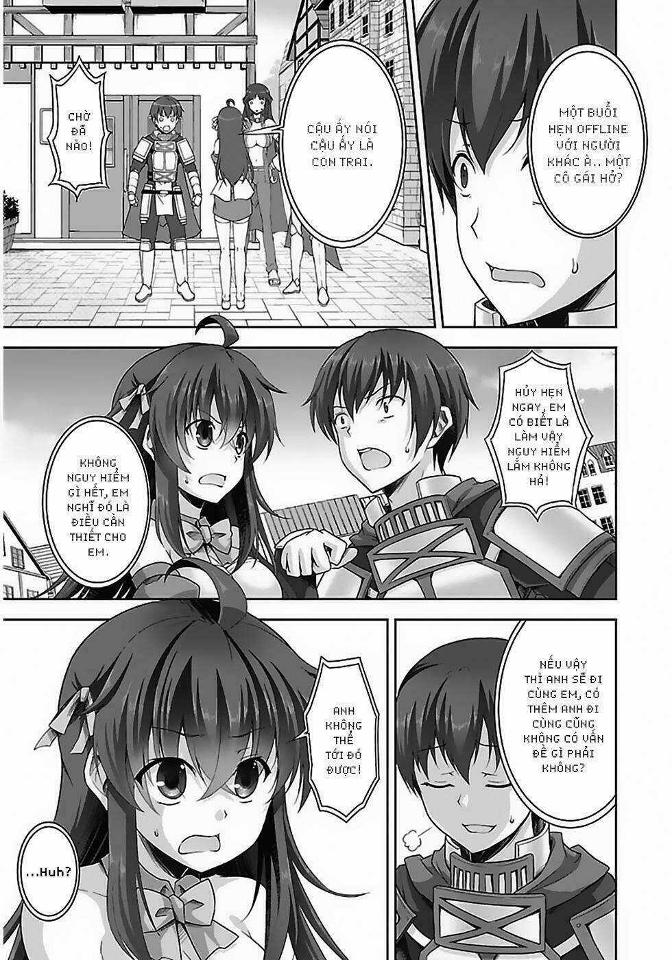 Netgame no Yome wa Onna no Ko ja nai to Omotta? Chapter 6 trang 18