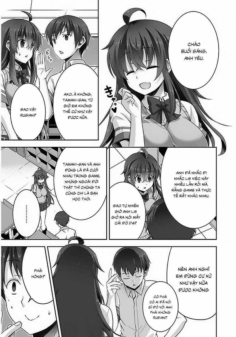 Netgame no Yome wa Onna no Ko ja nai to Omotta? Chapter 6 trang 6