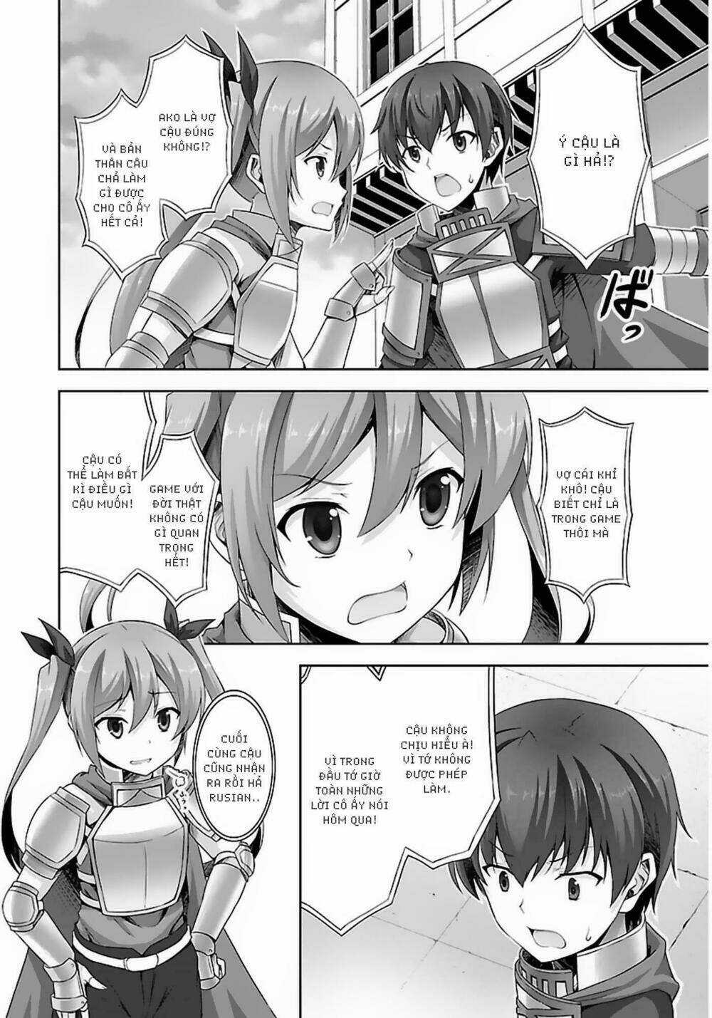 Netgame no Yome wa Onna no Ko ja nai to Omotta? Chapter 7 trang 8