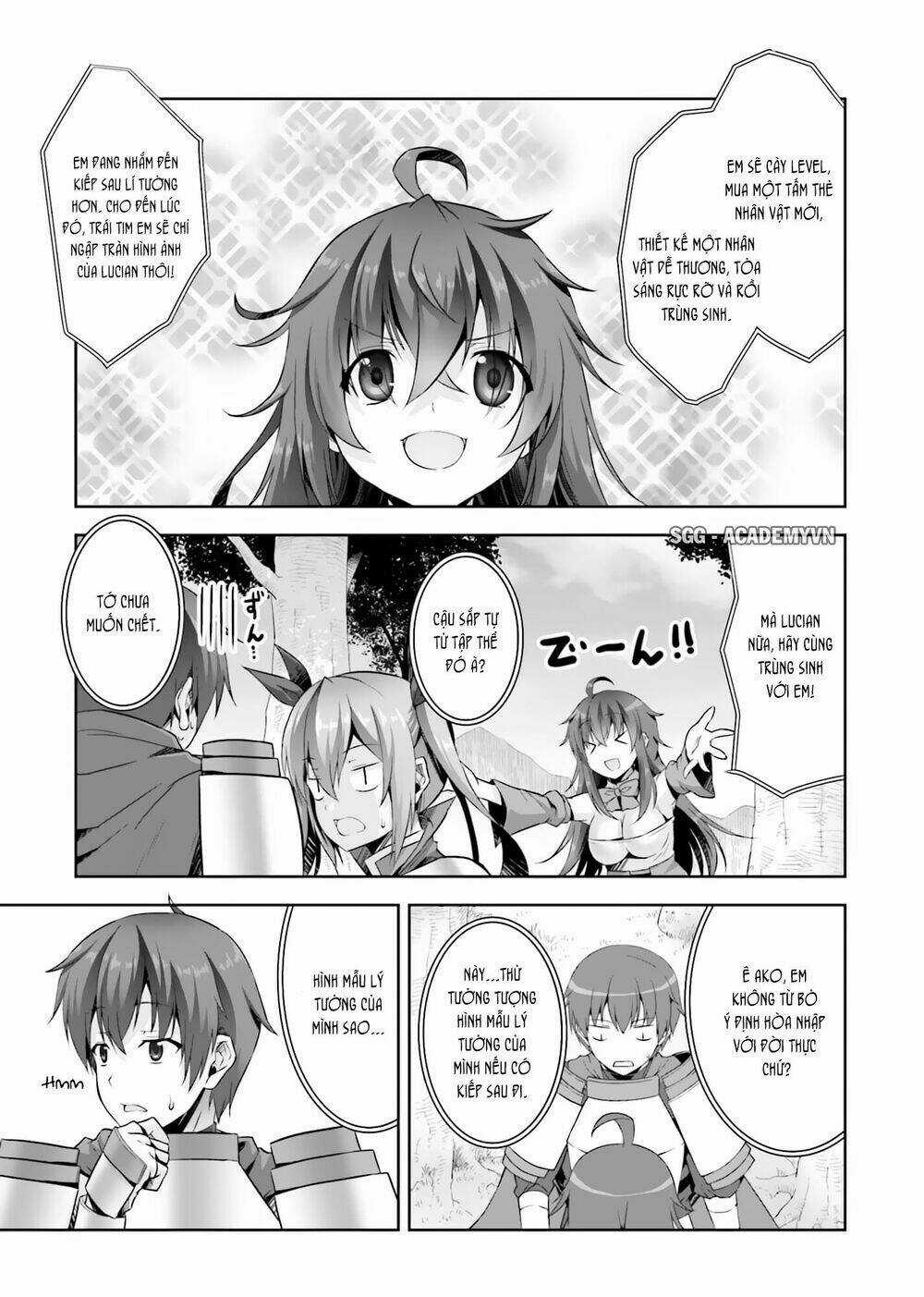 Netoge No Yome Wa Onnanoko Ja Nai To Omotta? Chapter 15 trang 17