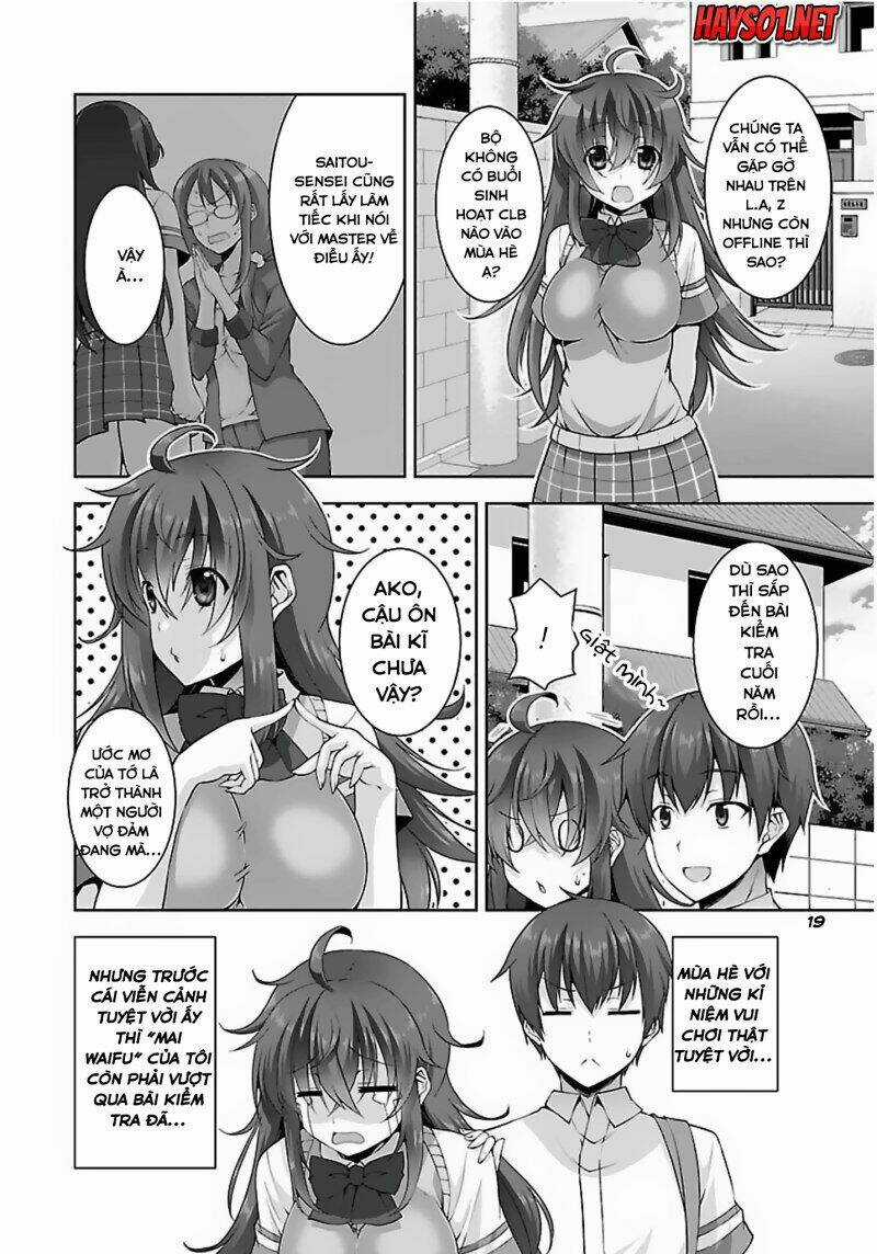 Netoge No Yome Wa Onnanoko Ja Nai To Omotta? Chapter 17 trang 19
