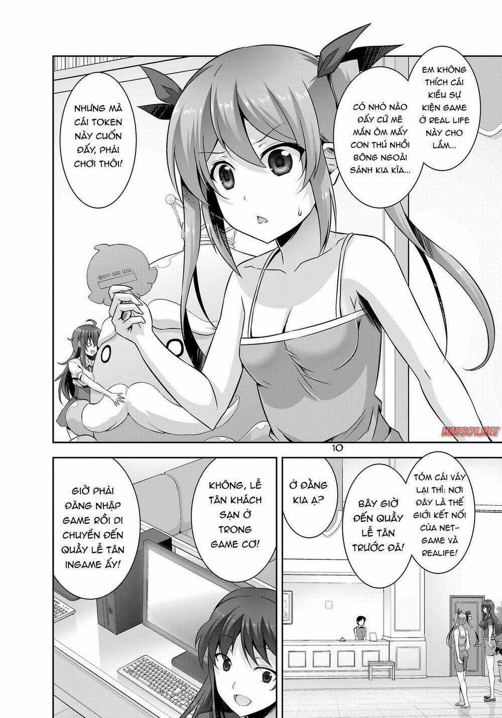 Netoge No Yome Wa Onnanoko Ja Nai To Omotta? Chapter 21 trang 10