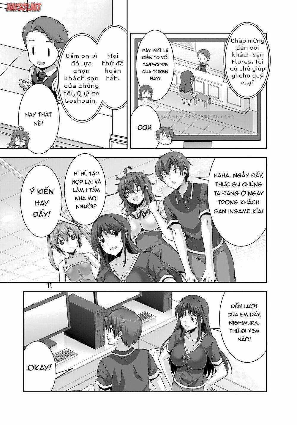 Netoge No Yome Wa Onnanoko Ja Nai To Omotta? Chapter 21 trang 11