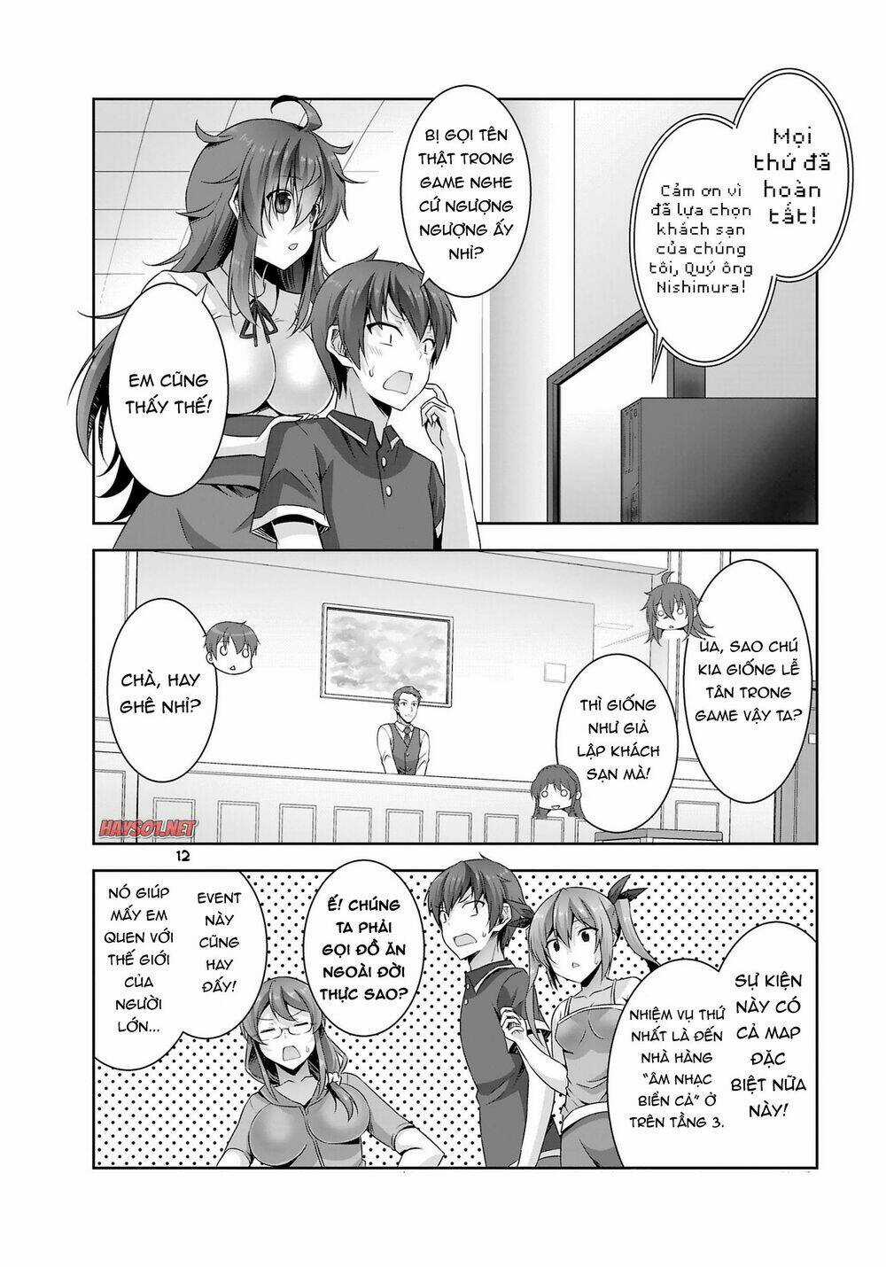 Netoge No Yome Wa Onnanoko Ja Nai To Omotta? Chapter 21 trang 12