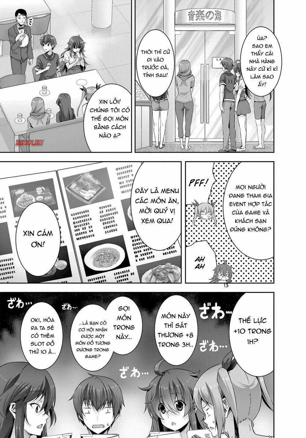 Netoge No Yome Wa Onnanoko Ja Nai To Omotta? Chapter 21 trang 13