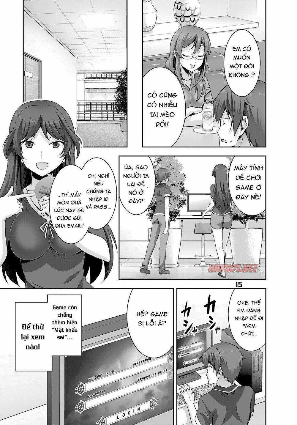 Netoge No Yome Wa Onnanoko Ja Nai To Omotta? Chapter 21 trang 15