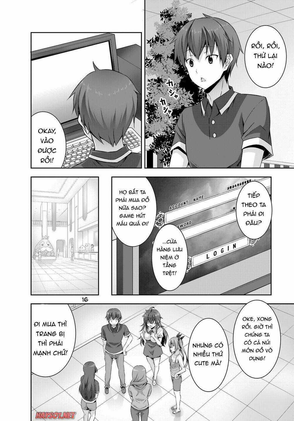 Netoge No Yome Wa Onnanoko Ja Nai To Omotta? Chapter 21 trang 16