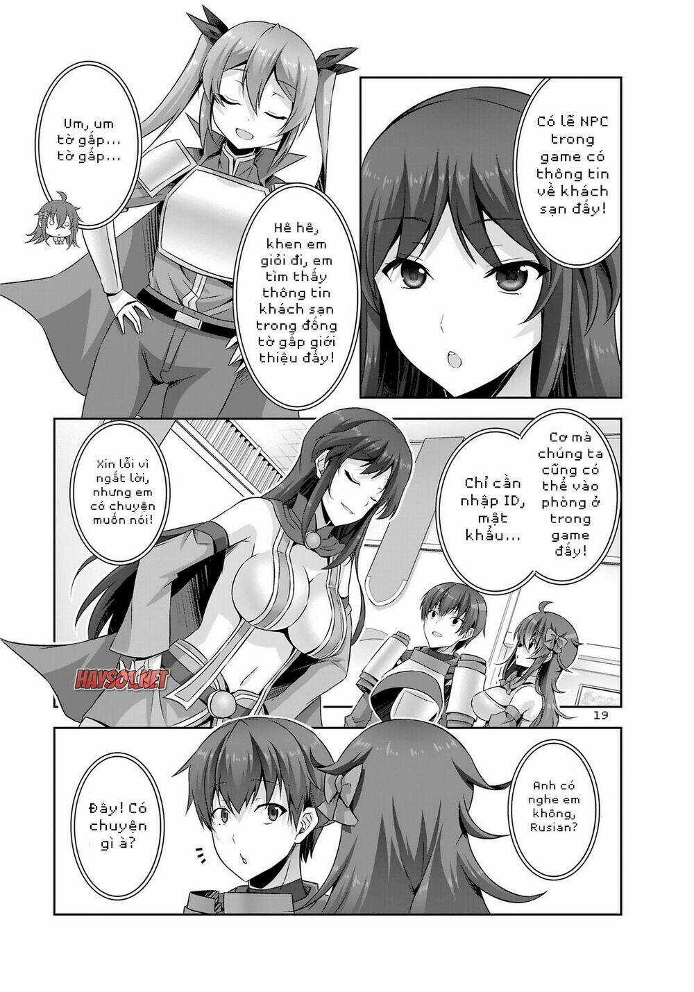 Netoge No Yome Wa Onnanoko Ja Nai To Omotta? Chapter 21 trang 19