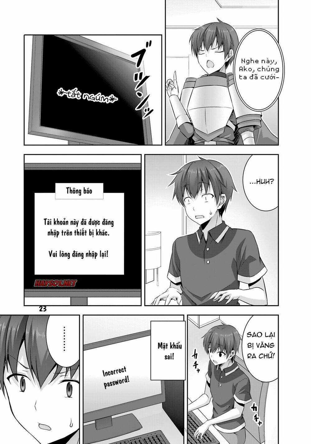 Netoge No Yome Wa Onnanoko Ja Nai To Omotta? Chapter 21 trang 23