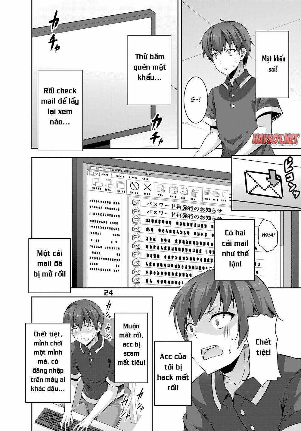 Netoge No Yome Wa Onnanoko Ja Nai To Omotta? Chapter 21 trang 24