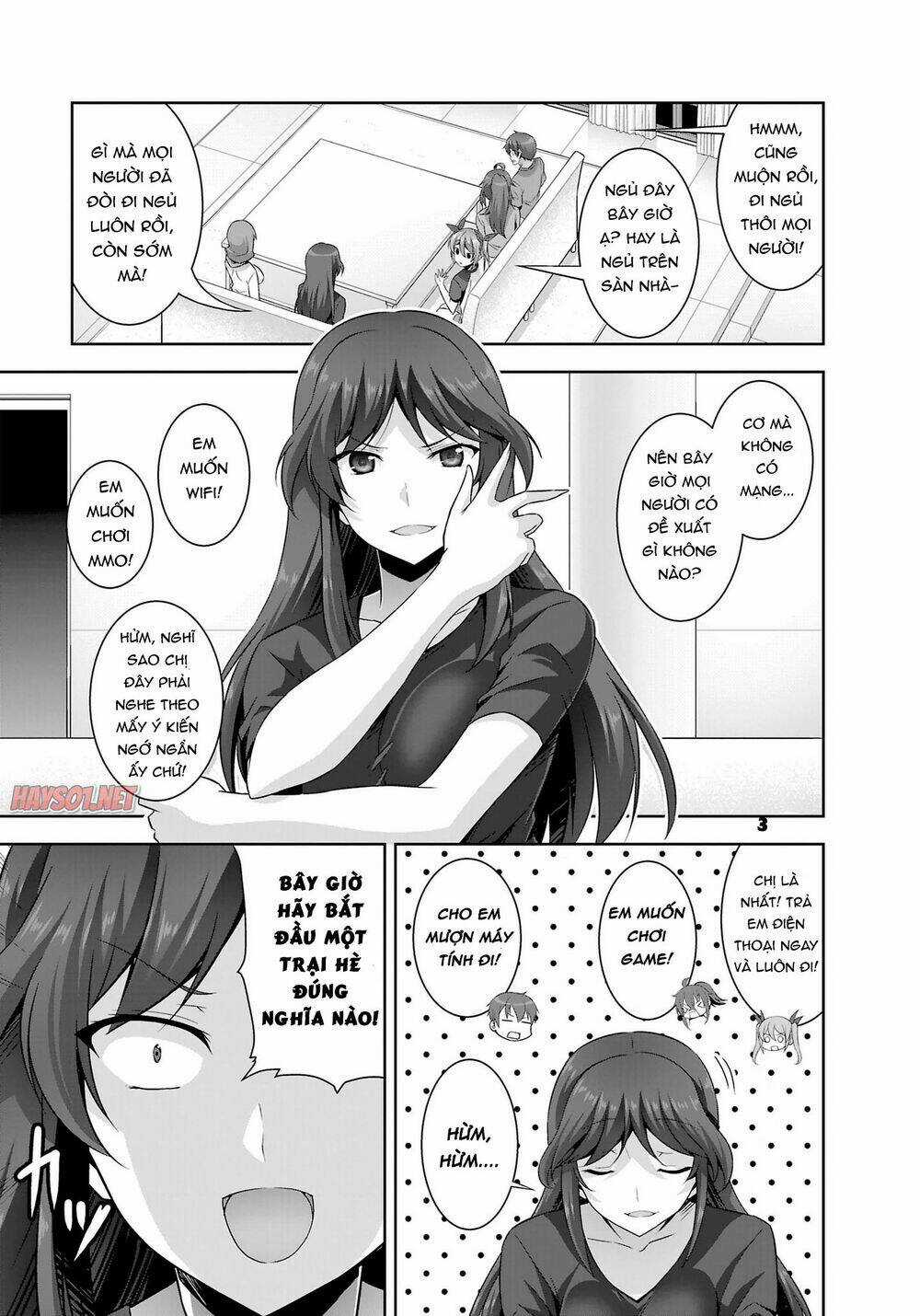 Netoge No Yome Wa Onnanoko Ja Nai To Omotta? Chapter 21 trang 3