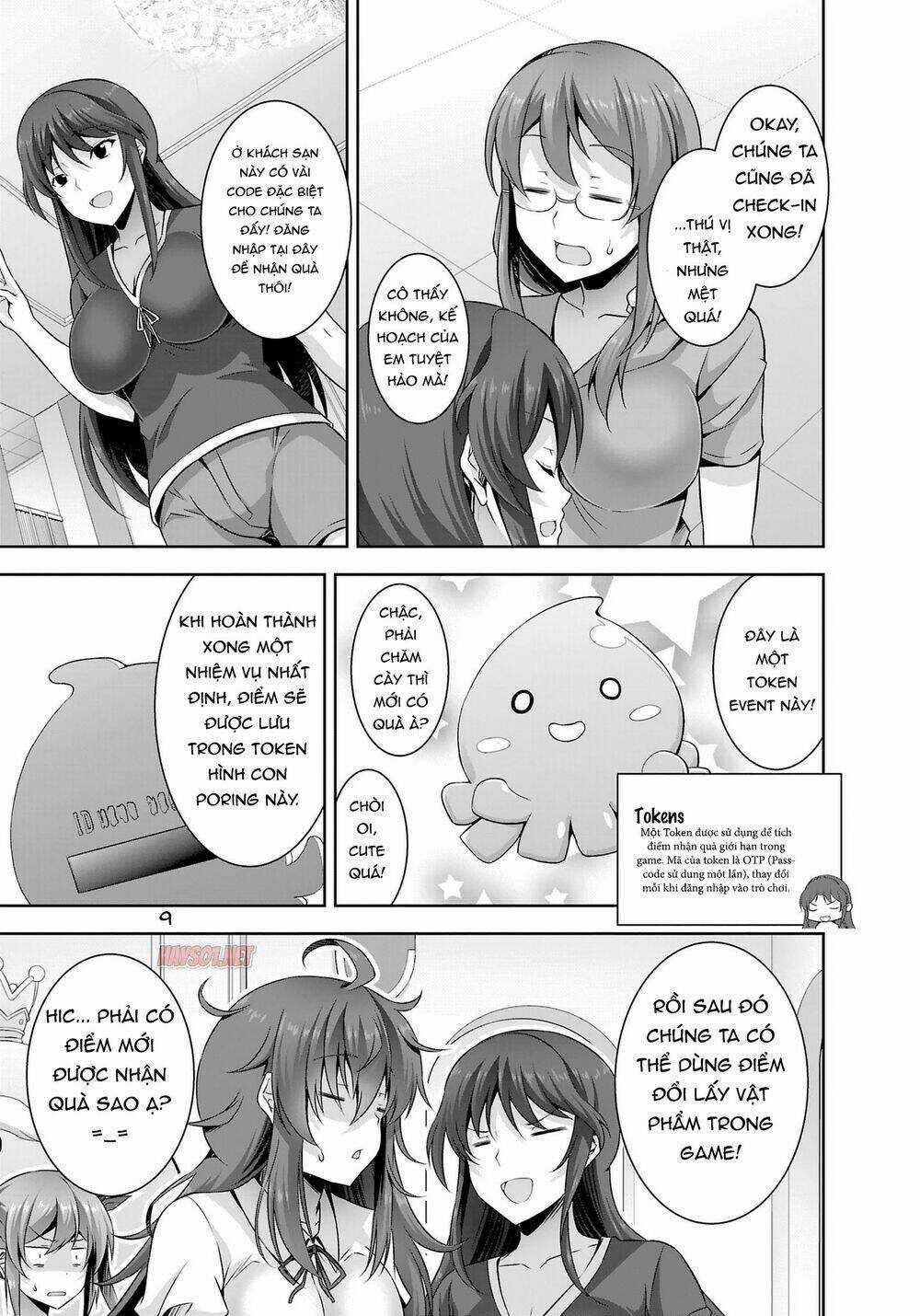 Netoge No Yome Wa Onnanoko Ja Nai To Omotta? Chapter 21 trang 9