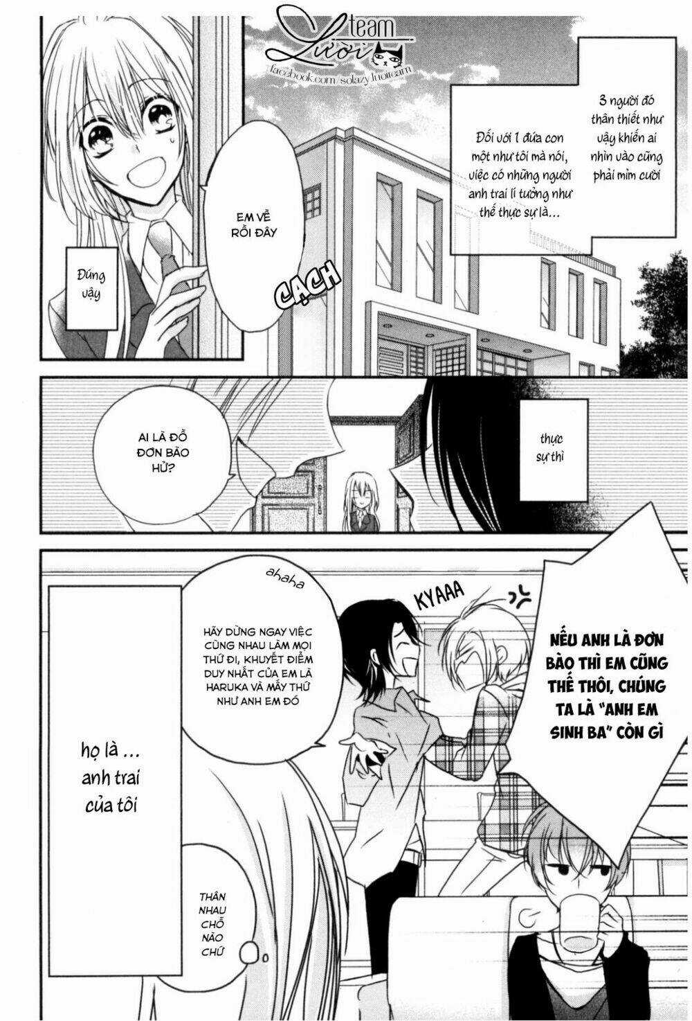 Netsuai Prince - Onii-Chan Wa Kimi Ga Suki Chapter 1 trang 6