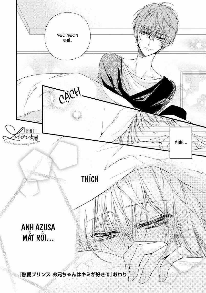 Netsuai Prince - Onii-Chan Wa Kimi Ga Suki Chapter 8 trang 38