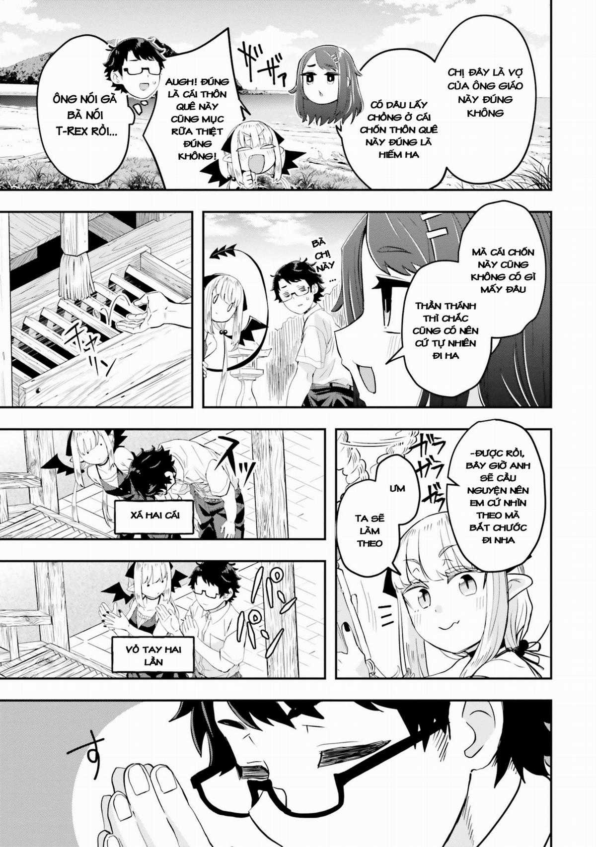 Nếu chúa quỷ kết hôn ở thôn quê [Chap mới 1/9] Chapter 4 trang 7