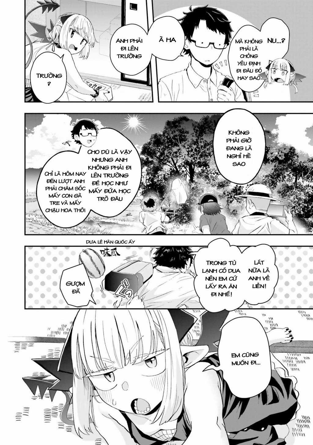 Nếu Chúa Quỷ Kết Hôn Ở Thôn Quê Chapter 8 trang 4