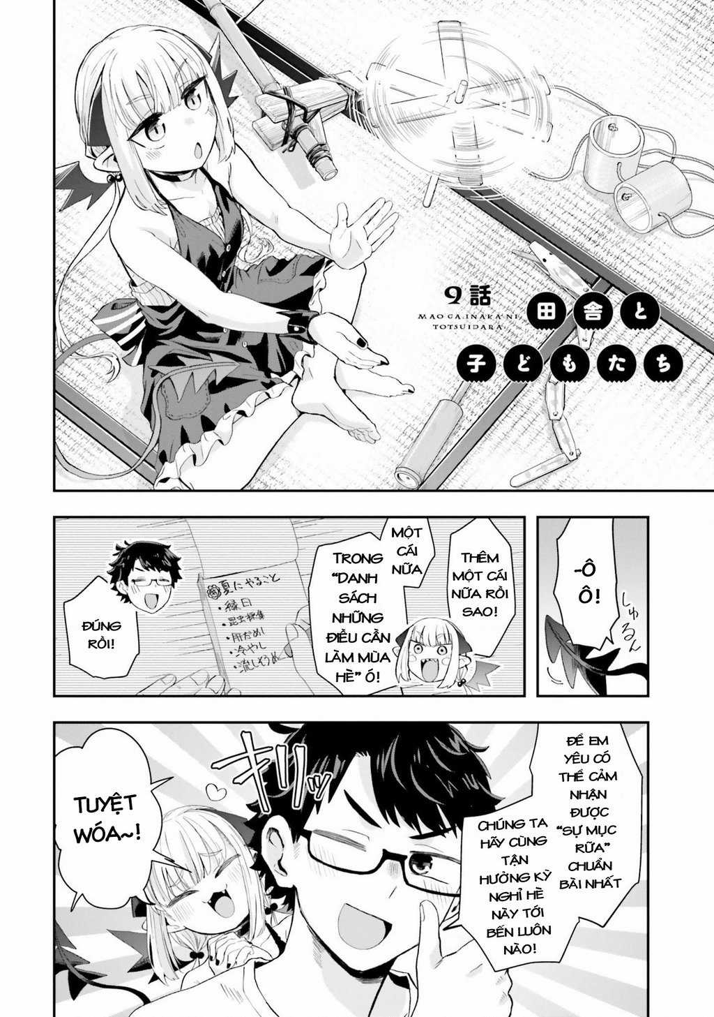 Nếu Chúa Quỷ Kết Hôn Ở Thôn Quê Chapter 9 trang 3