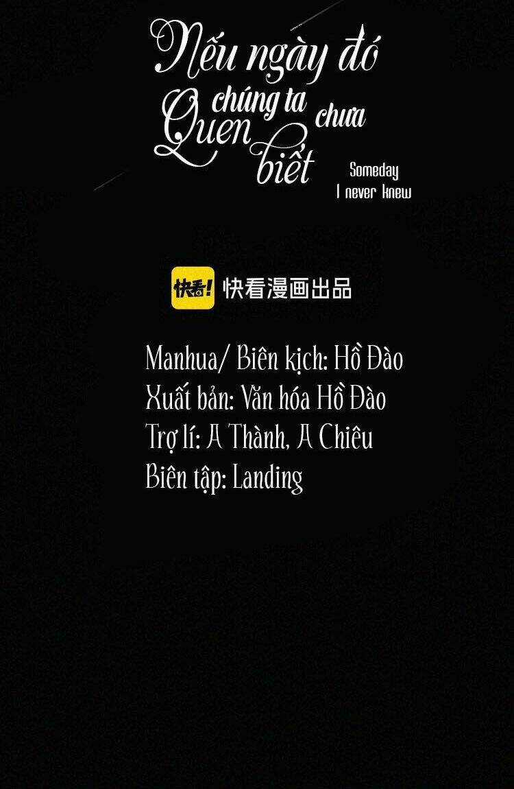 Nếu Ngày Đó Chúng Ta Chưa Quen Biết Chapter 15 trang 6