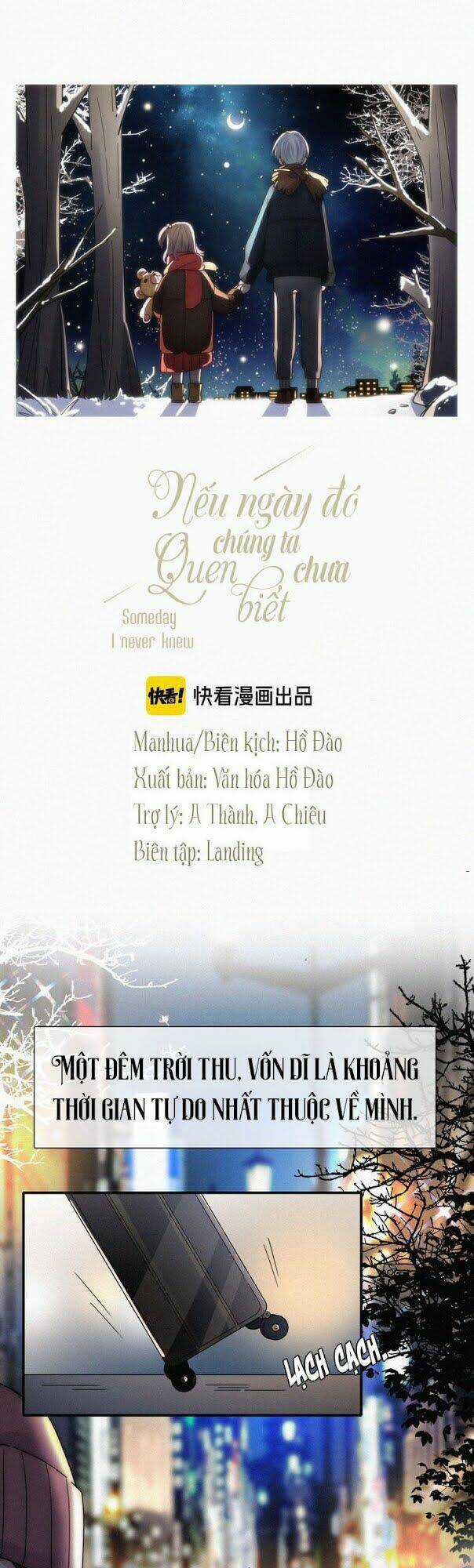 Nếu Ngày Đó Chúng Ta Chưa Quen Biết Chapter 17 trang 0