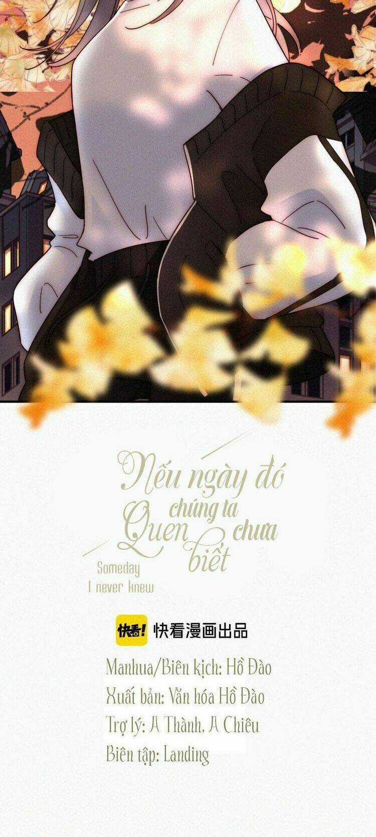 Nếu Ngày Đó Chúng Ta Chưa Quen Biết Chapter 22 trang 3