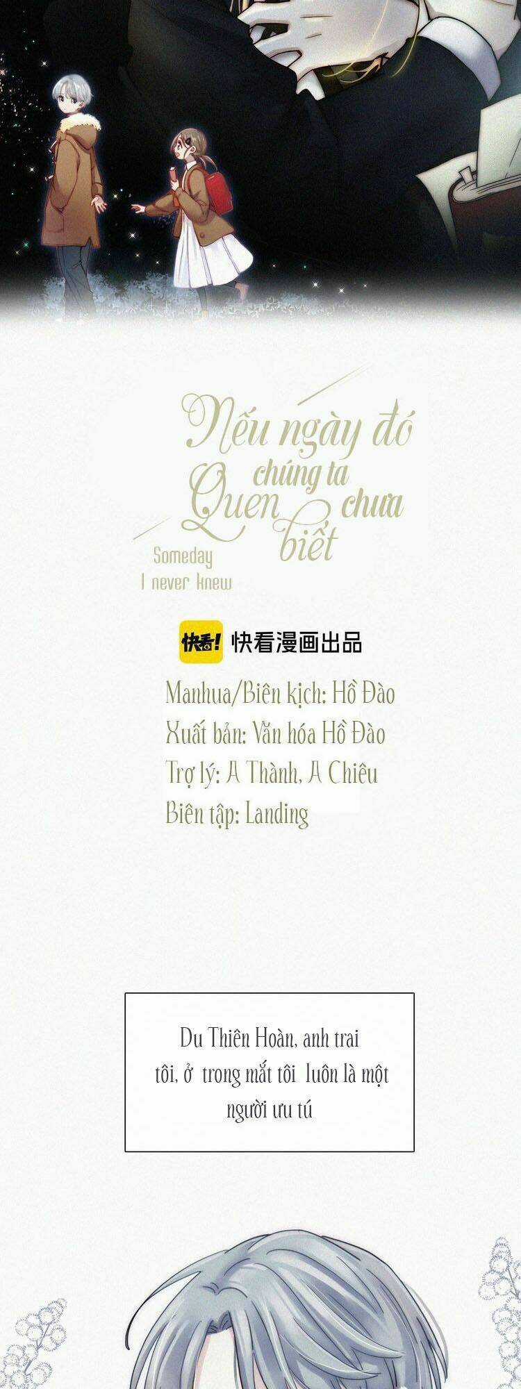 Nếu Ngày Đó Chúng Ta Chưa Quen Biết Chapter 8 trang 10