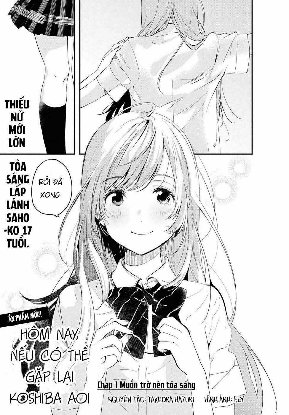 Nếu Như Hôm Nay Mình Có Thể Gặp Lại Koshiba Aoi Chapter 1 trang 19
