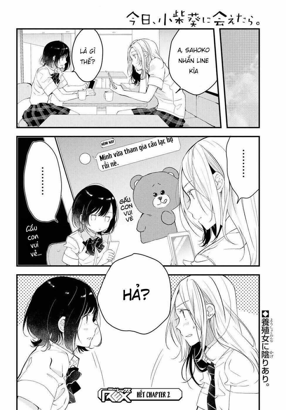 Nếu Như Hôm Nay Mình Có Thể Gặp Lại Koshiba Aoi Chapter 2 trang 46