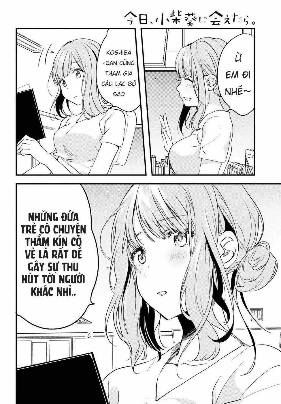Nếu Như Hôm Nay Mình Có Thể Gặp Lại Koshiba Aoi Chapter 3 trang 10
