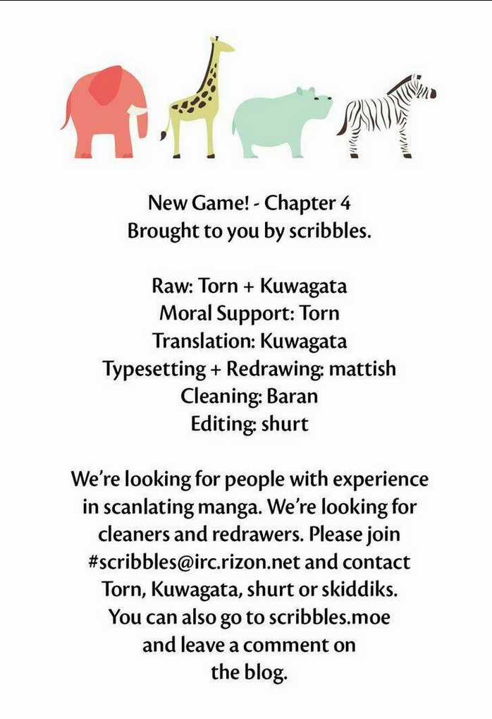 New Game! Chapter 4 trang 12