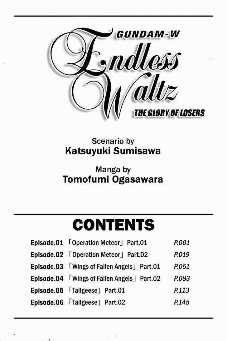 New Mobile Report Gundam Wing Endless Waltz: The Glory Of Losers Chapter 1 trang 5