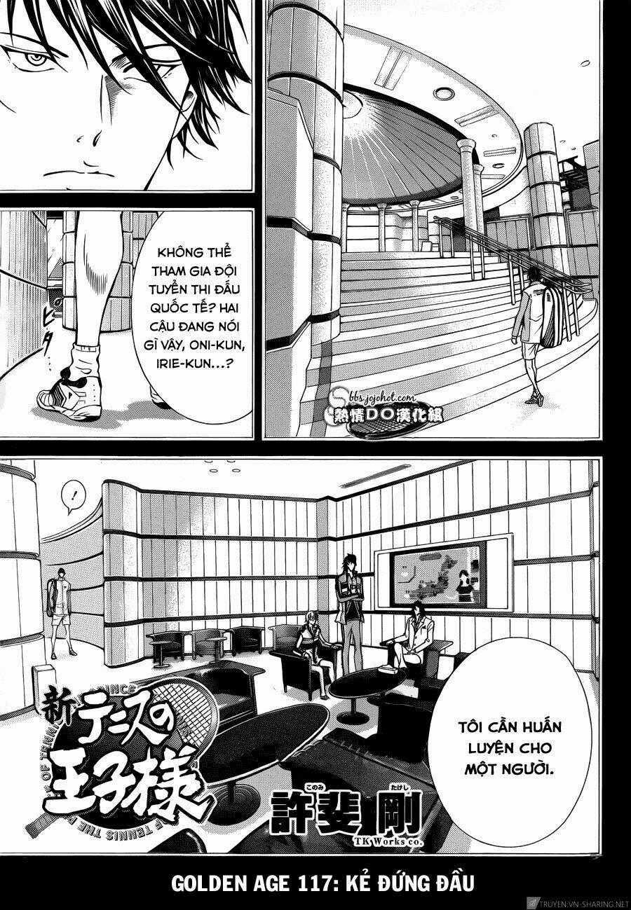 New Prince Of Tennis Chapter 117 trang 0