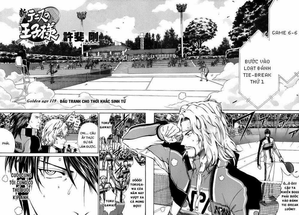 New Prince Of Tennis Chapter 119 trang 1