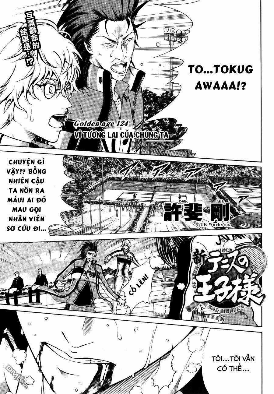 New Prince Of Tennis Chapter 124 trang 1