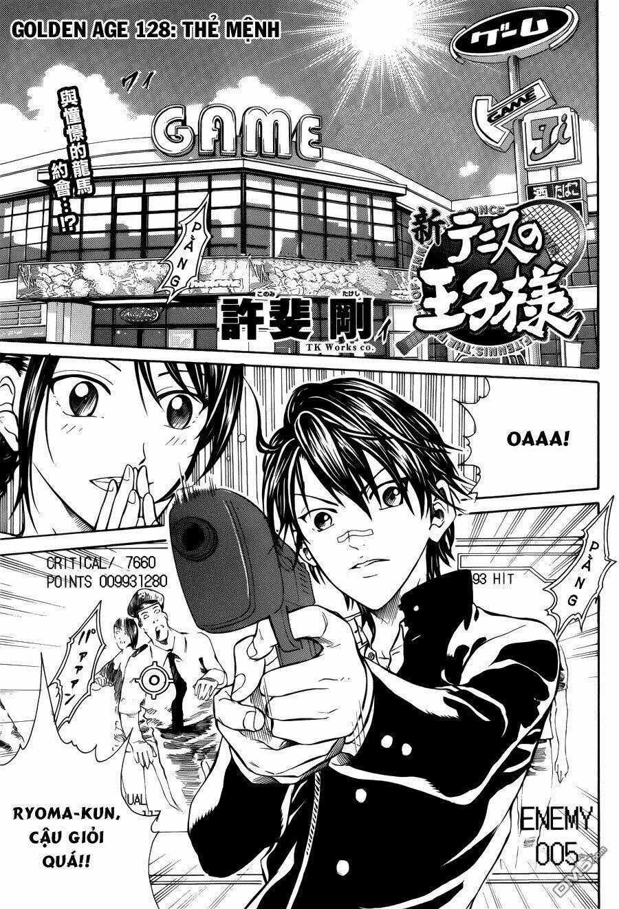 New Prince Of Tennis Chapter 128 trang 1