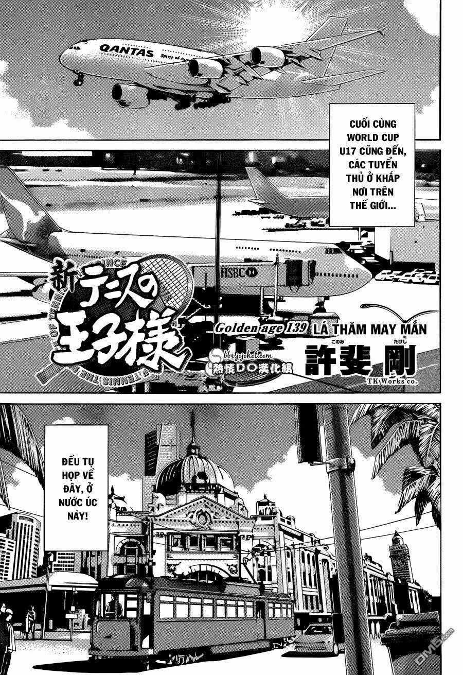 New Prince Of Tennis Chapter 139 trang 1