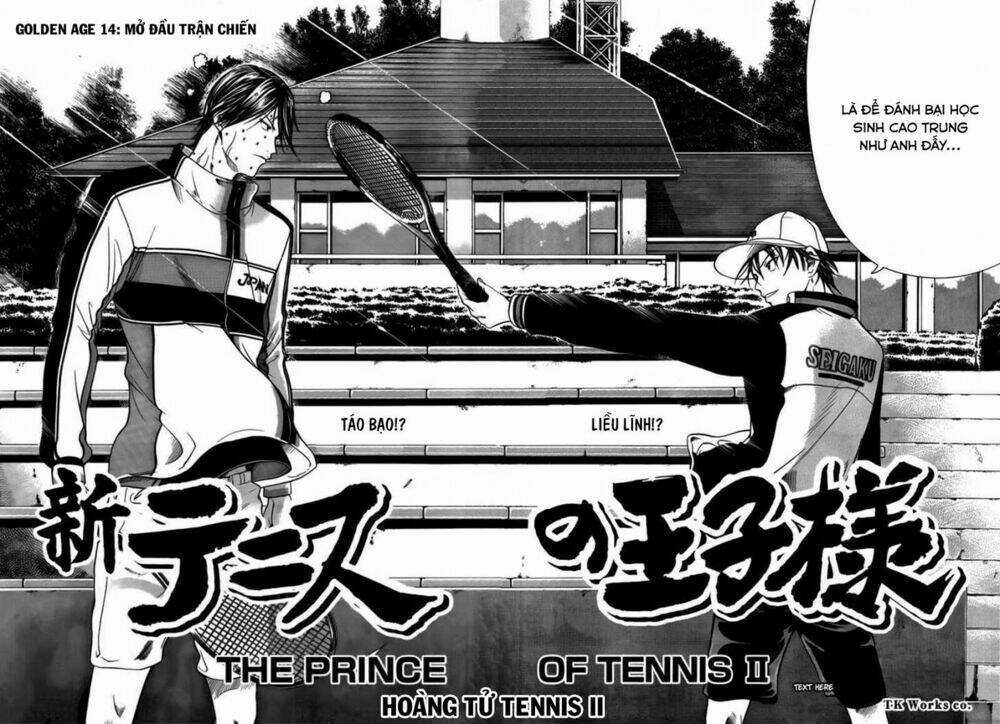 New Prince Of Tennis Chapter 14 trang 2