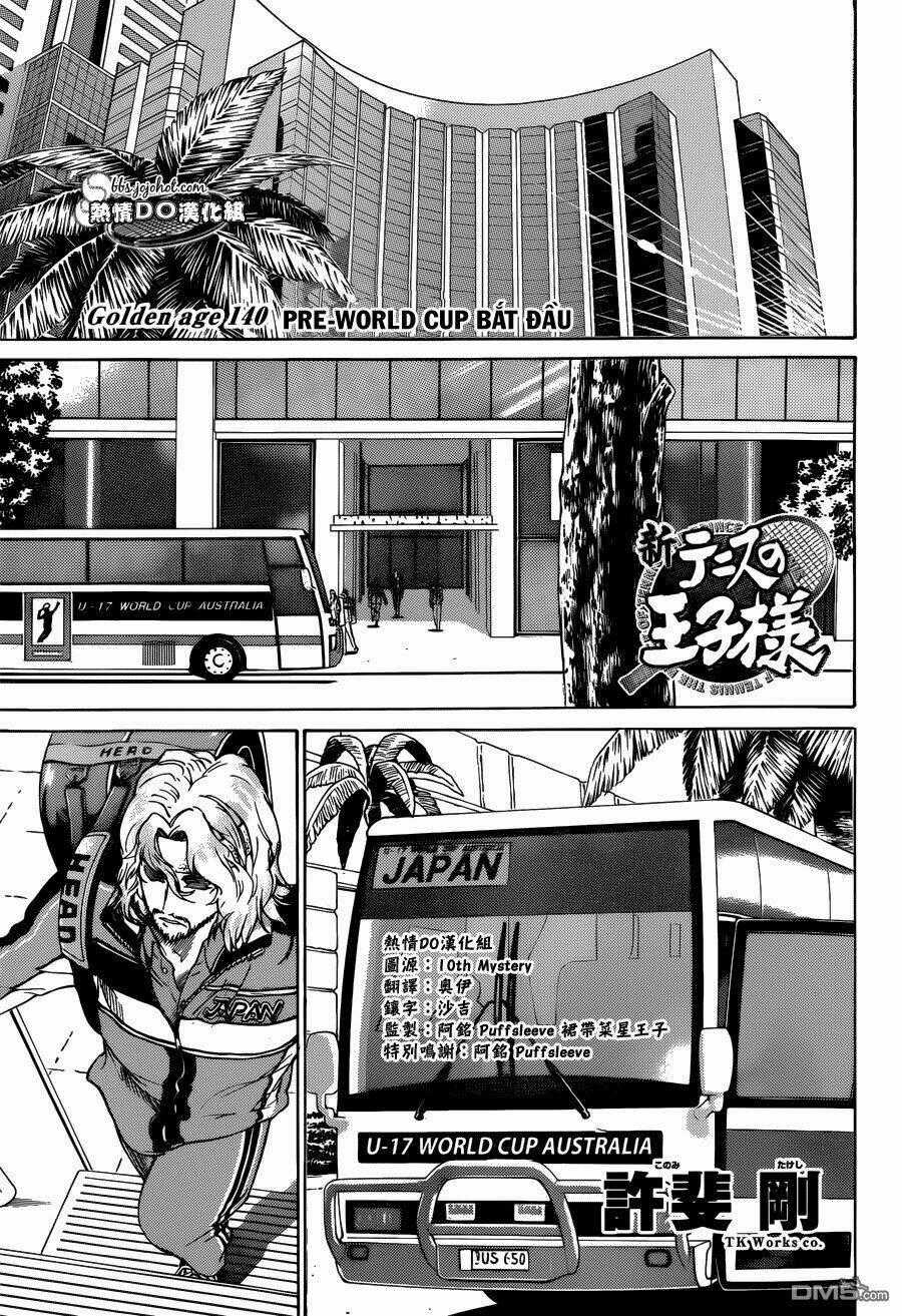 New Prince Of Tennis Chapter 140 trang 1