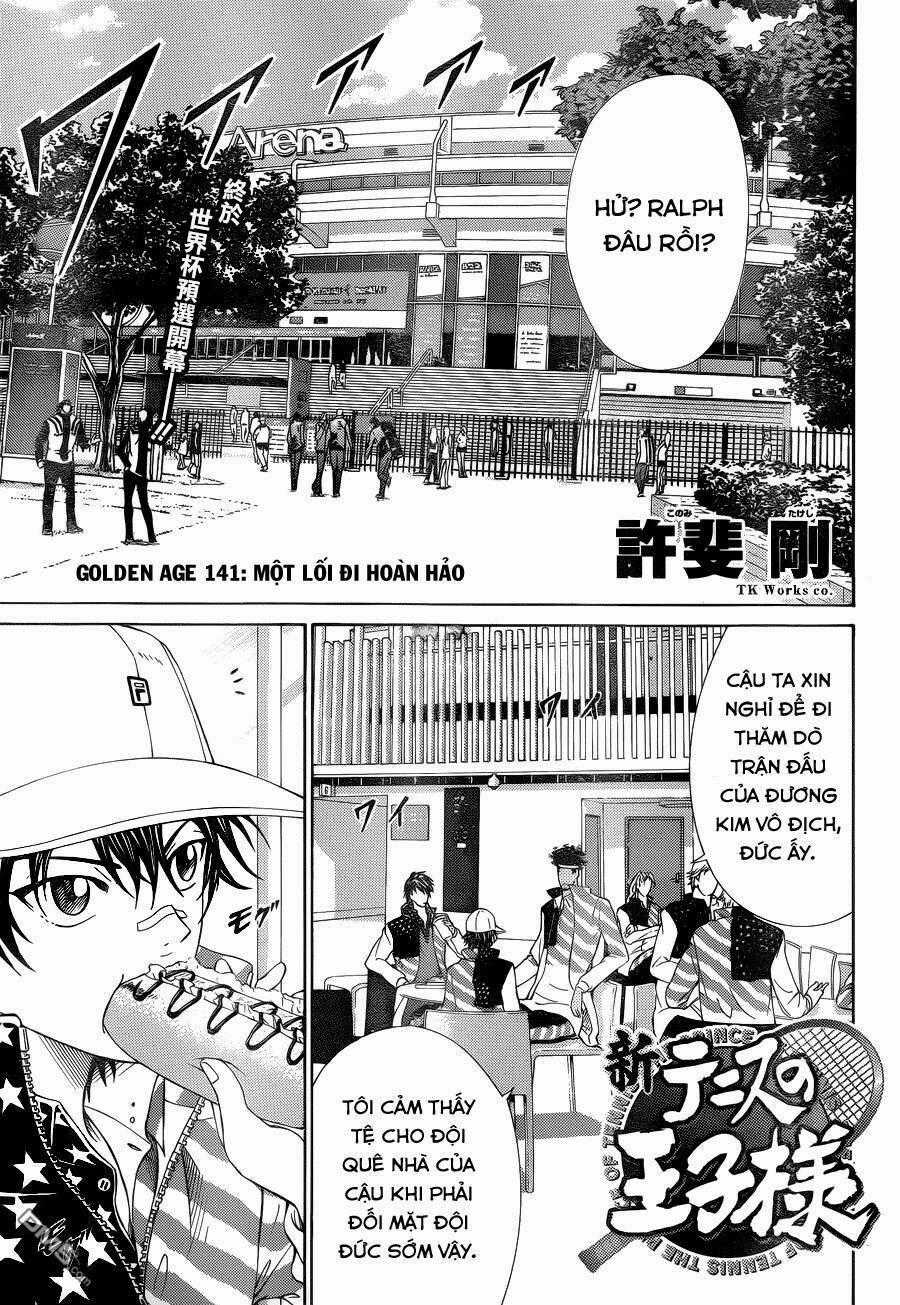 New Prince Of Tennis Chapter 141 trang 1