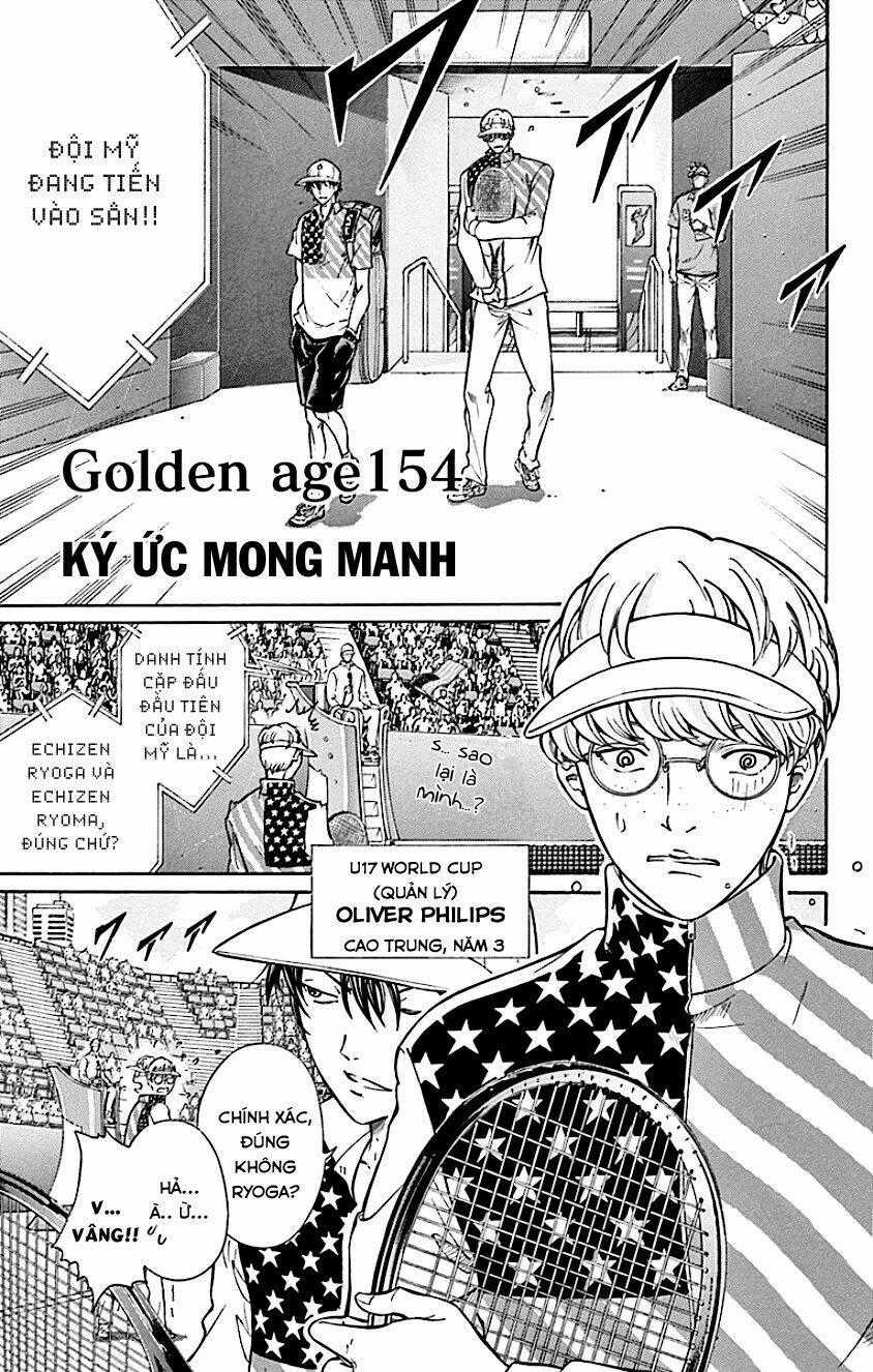 New Prince Of Tennis Chapter 154 trang 1